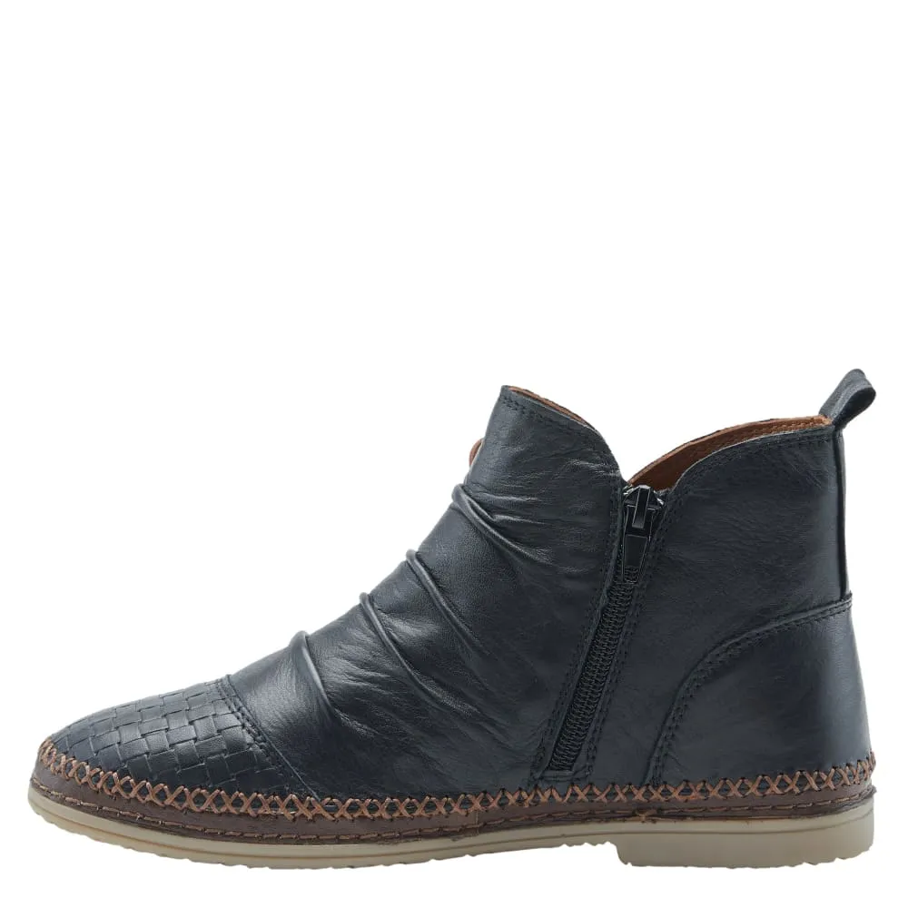 Spring Step Shoes Pomeroy Women's Soft Leather Ankle Boots