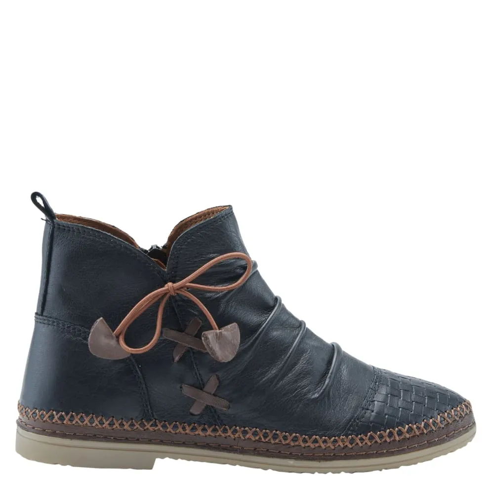 Spring Step Shoes Pomeroy Women's Soft Leather Ankle Boots