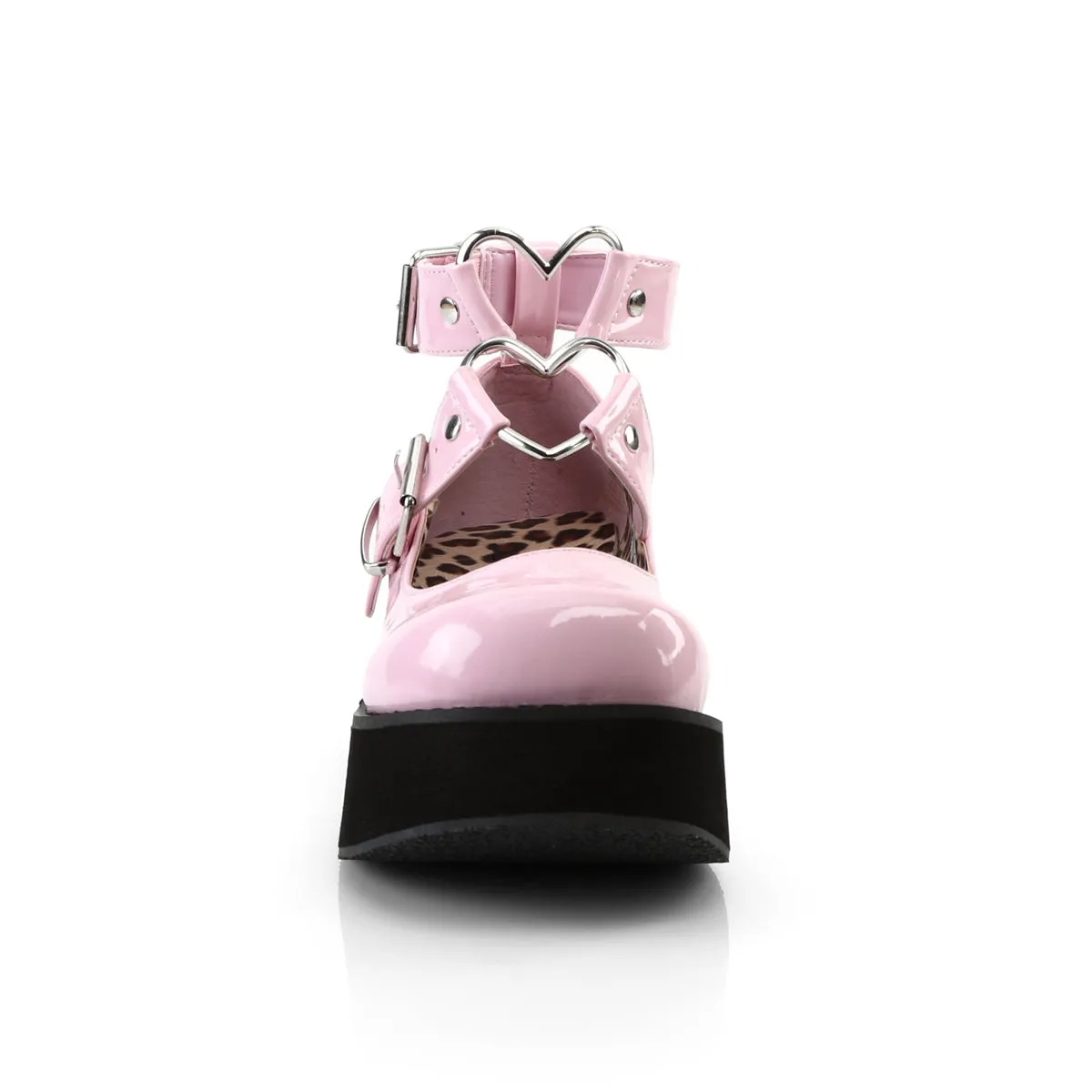 SPRITE-02 DemoniaCult Baby Pink Patent Sexy Women's Heels & Platform Shoes (Alternative Footwear)