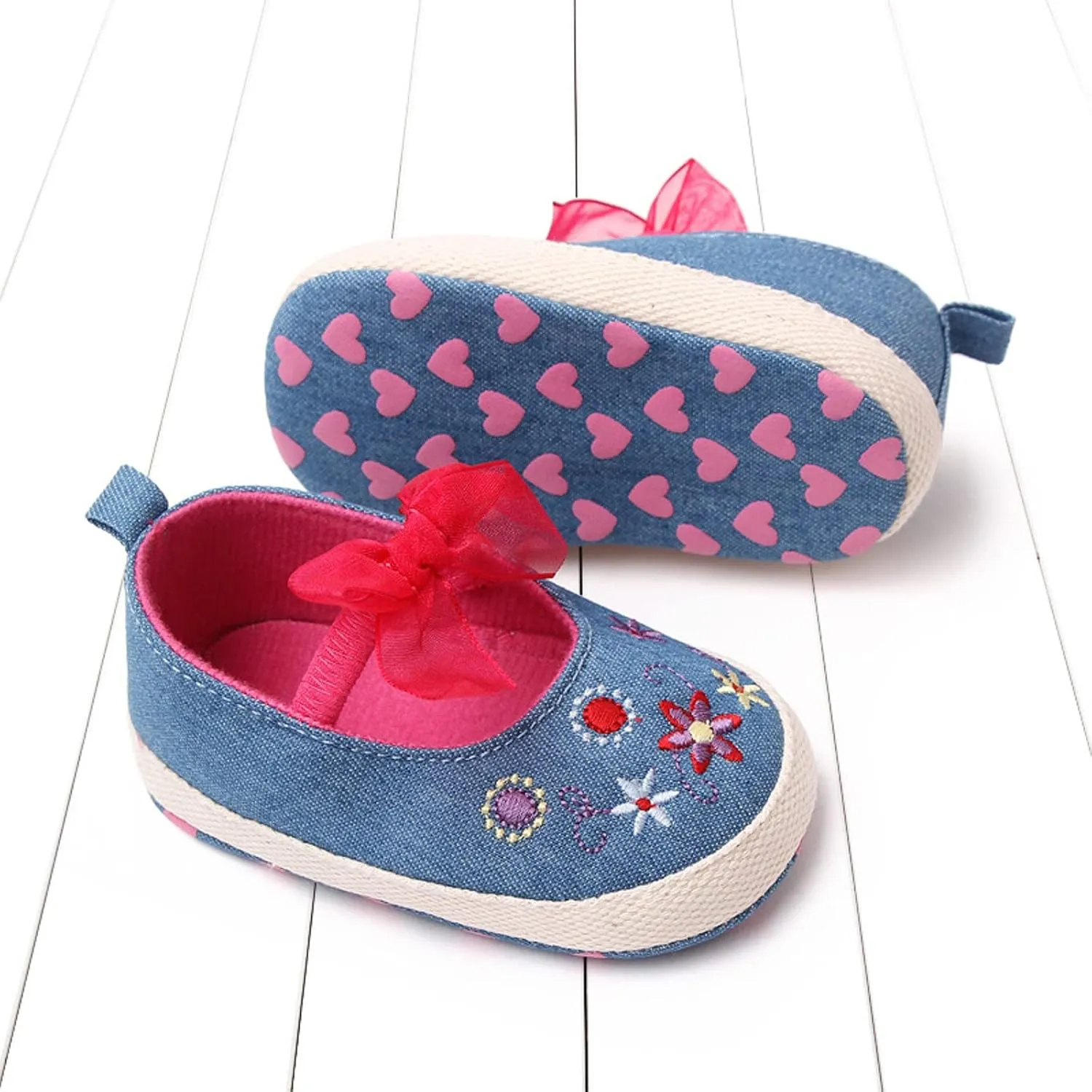 Summer Children Infant Walking Shoes Girls Sports Shoes Flat Bottom Non Slip Lightweight Slip On Baby Shoes 12 Months
