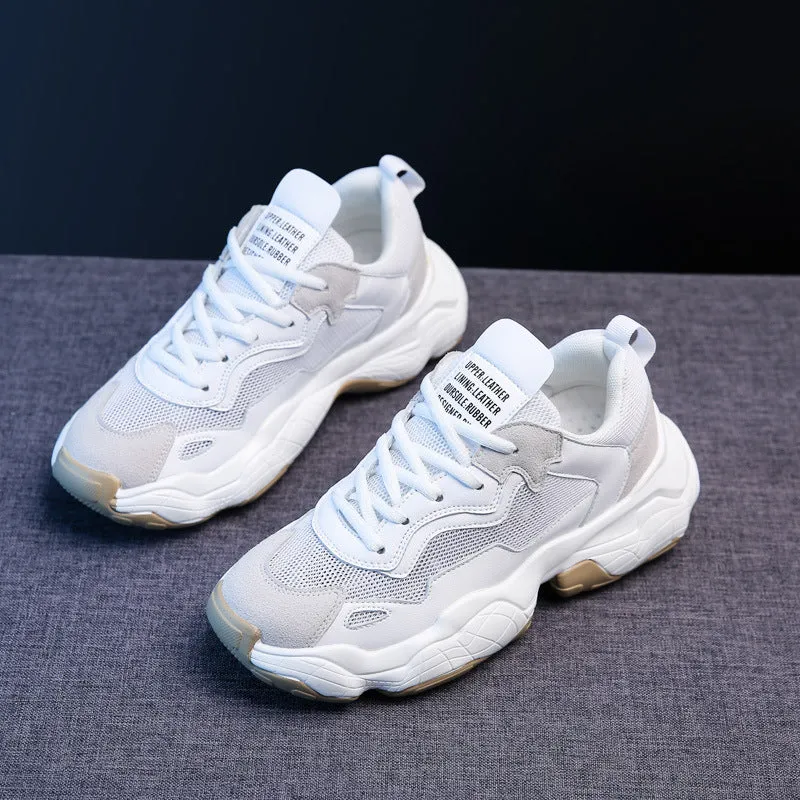 Trendy White Shoes Platform Shoes | Brodtica.com