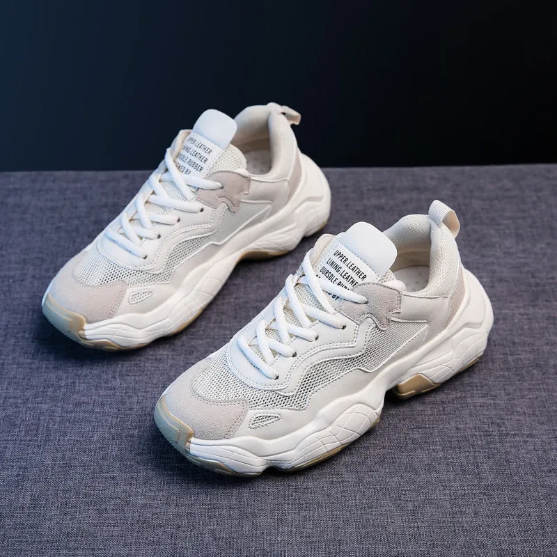 Trendy White Shoes Platform Shoes | Brodtica.com