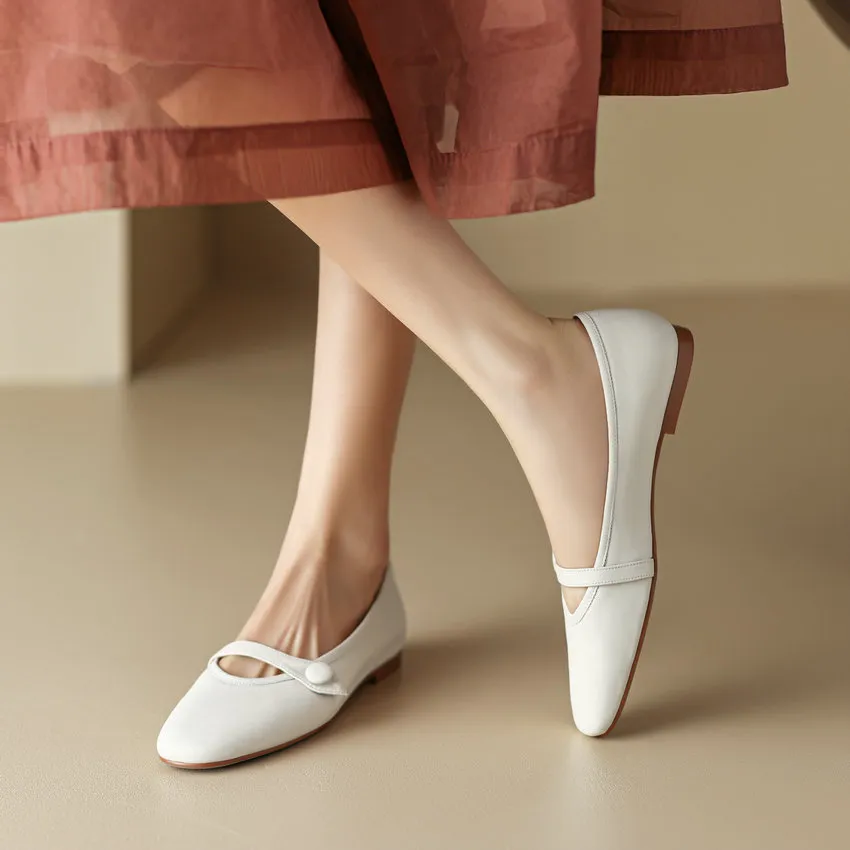 USS Shoes Sonia Women's Leather Flats