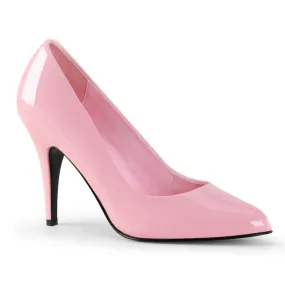 VANITY-420 Pleaser Baby Pink Patent Sexy Single Sole Shoes (Fetish Footwear)