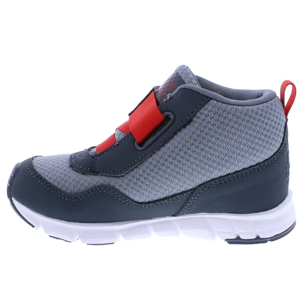 Waterproof Tokyo Boot, Slate Grey/Red, Tsukihoshi