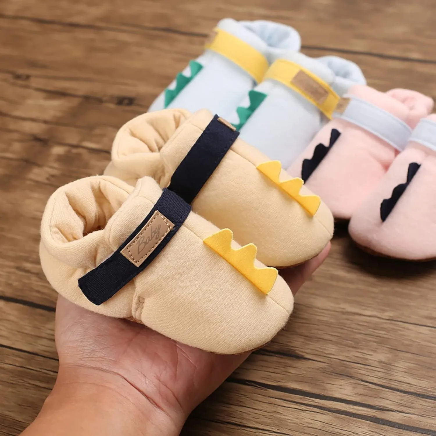 Winter Children Baby Infant Shoes Boys and Girls Non Slip Lightweight Cotton Warm Slip On Baby Shoe Size 4 Girl
