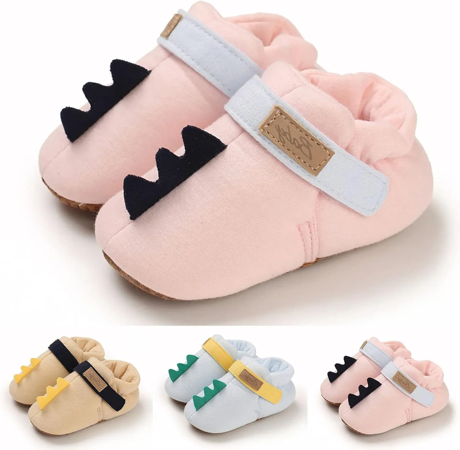Winter Children Baby Infant Shoes Boys and Girls Non Slip Lightweight Cotton Warm Slip On Baby Shoe Size 4 Girl