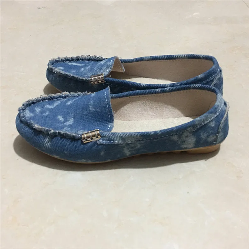 Women Fashion Soft Round Casual Spring Flat Rubber Loafer