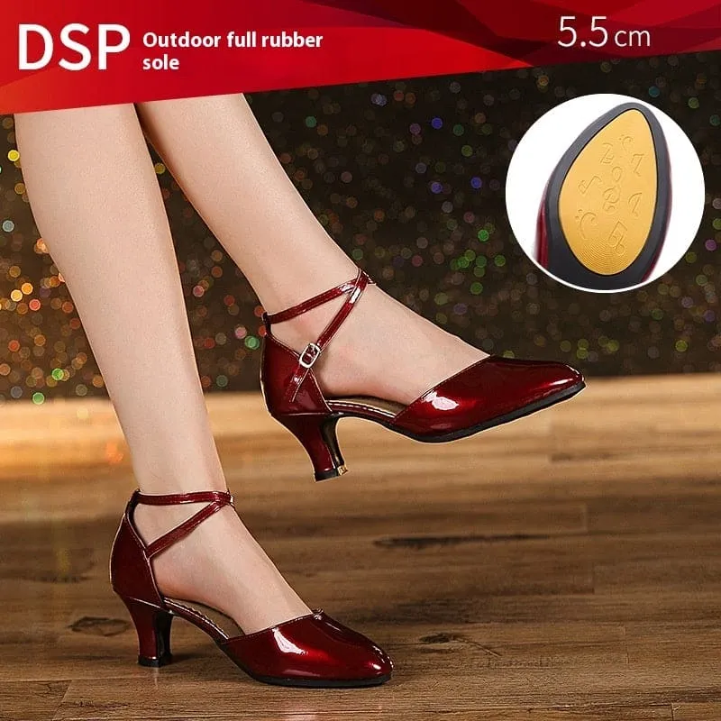 Women's Latin Soft Bottom Dance Shoes