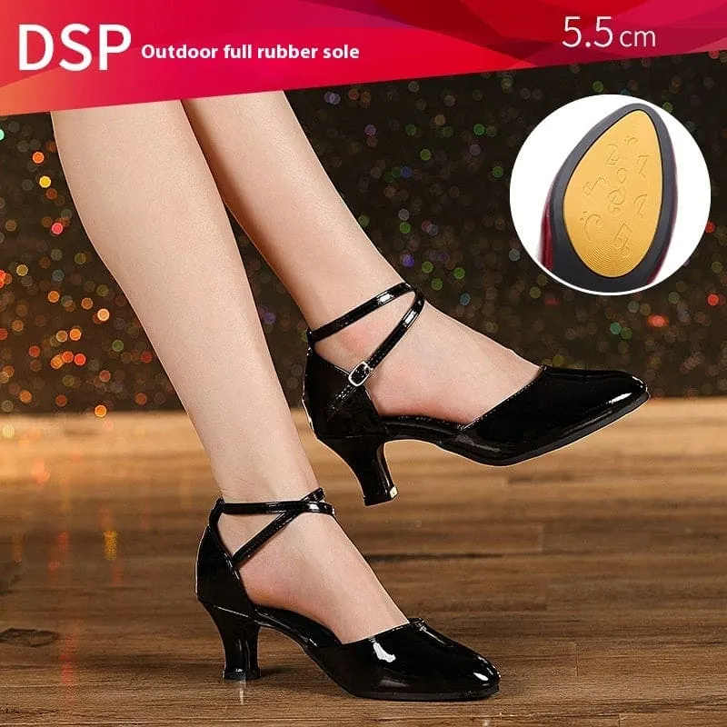 Women's Latin Soft Bottom Dance Shoes