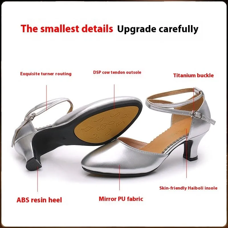Women's Latin Soft Bottom Dance Shoes
