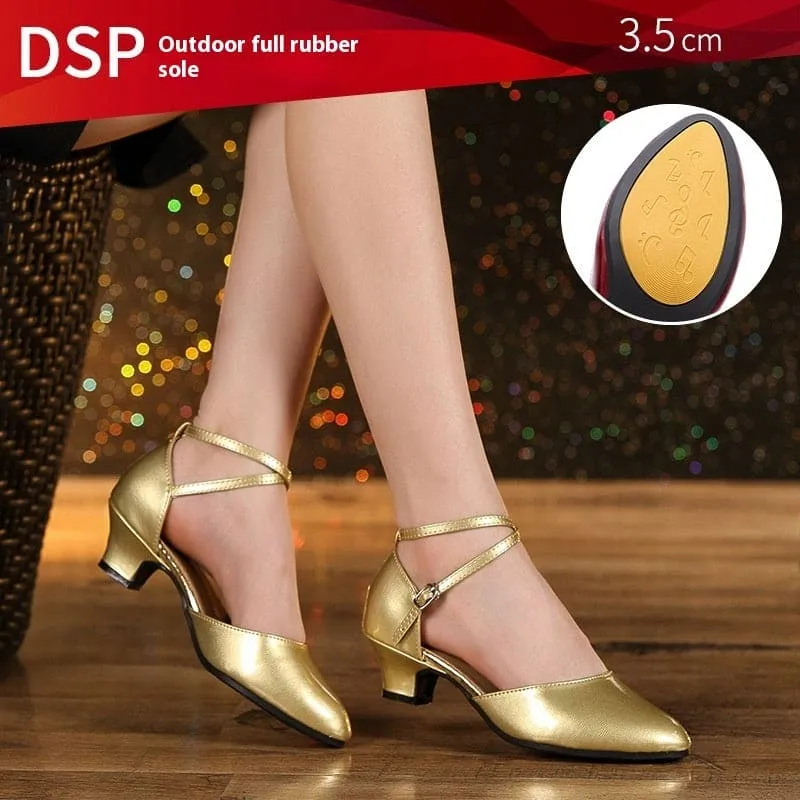 Women's Latin Soft Bottom Dance Shoes