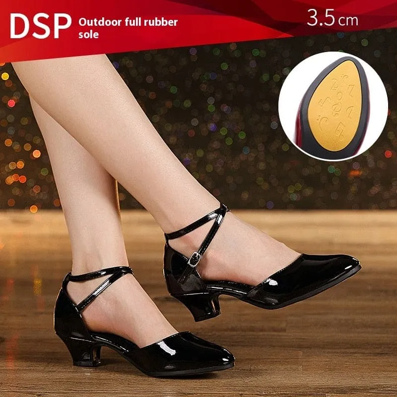 Women's Latin Soft Bottom Dance Shoes