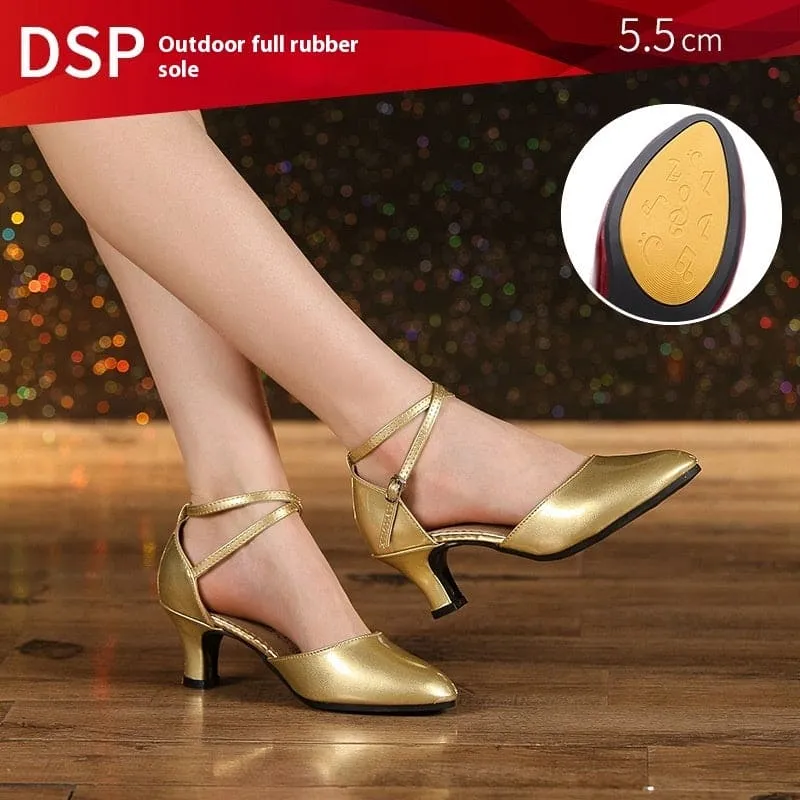 Women's Latin Soft Bottom Dance Shoes