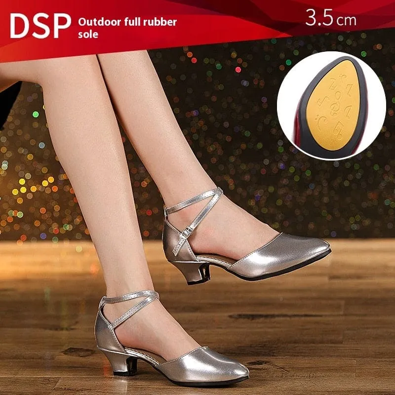 Women's Latin Soft Bottom Dance Shoes