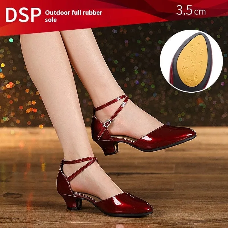 Women's Latin Soft Bottom Dance Shoes