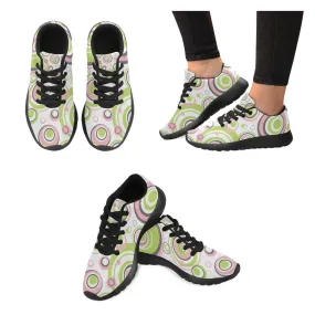 Zenzzle Circles pattern Women's Running shoes Casual Lightweight Athletic Sneakers US size 6-15