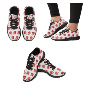 Zenzzle cute Strawberry pattern print on Women's Running shoes Casual Lightweight Athletic Sneakers US size 6-15