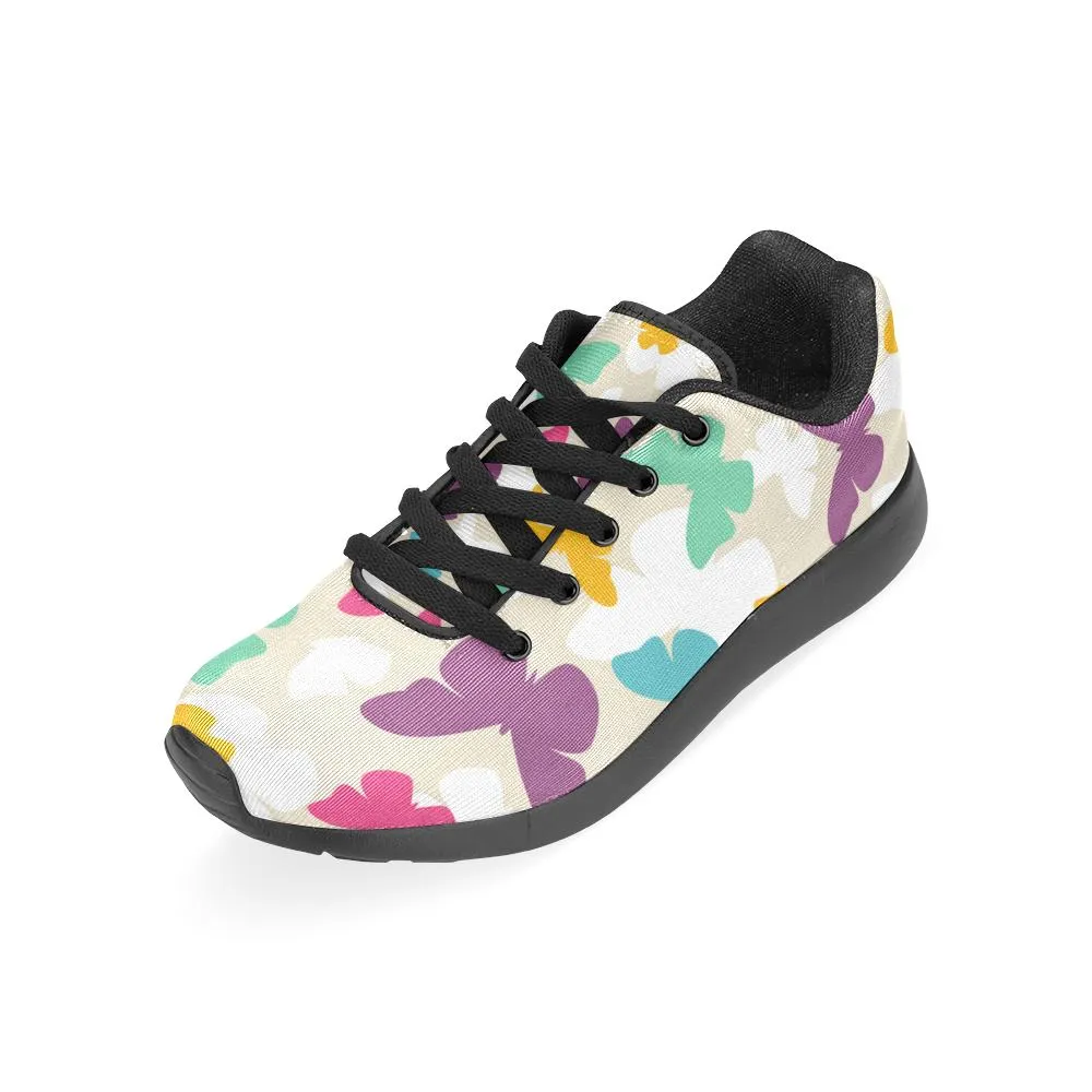 Zenzzle illustration Butterfly pattern Women's Running shoes Casual Lightweight Athletic Sneakers US size 6-15