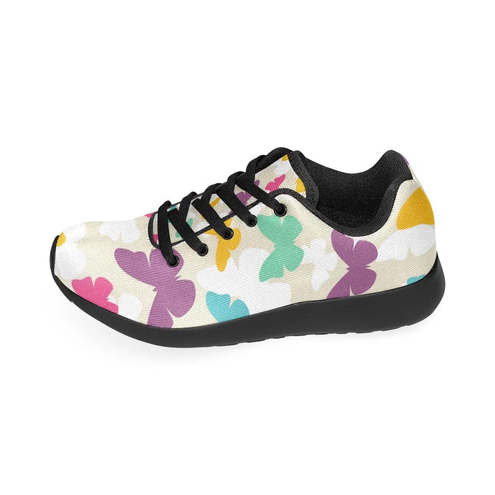 Zenzzle illustration Butterfly pattern Women's Running shoes Casual Lightweight Athletic Sneakers US size 6-15